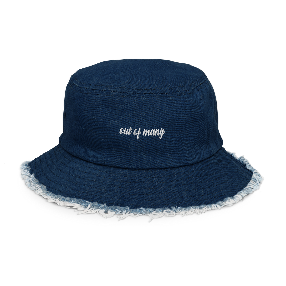 Soft Cotton W Stretch Denim Reversible Bucket Hat of Dallas 