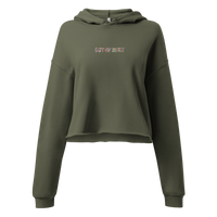 CROP HOODIE ~ WORLD