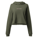 CROP HOODIE ~ WORLD